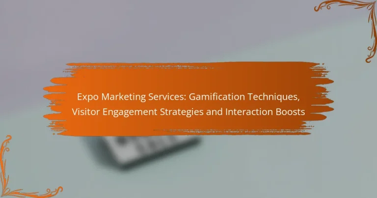 Expo Marketing Services: Técnicas de Gamificación, Estrategias de Compromiso de Visitantes y Aumentos de Interacción